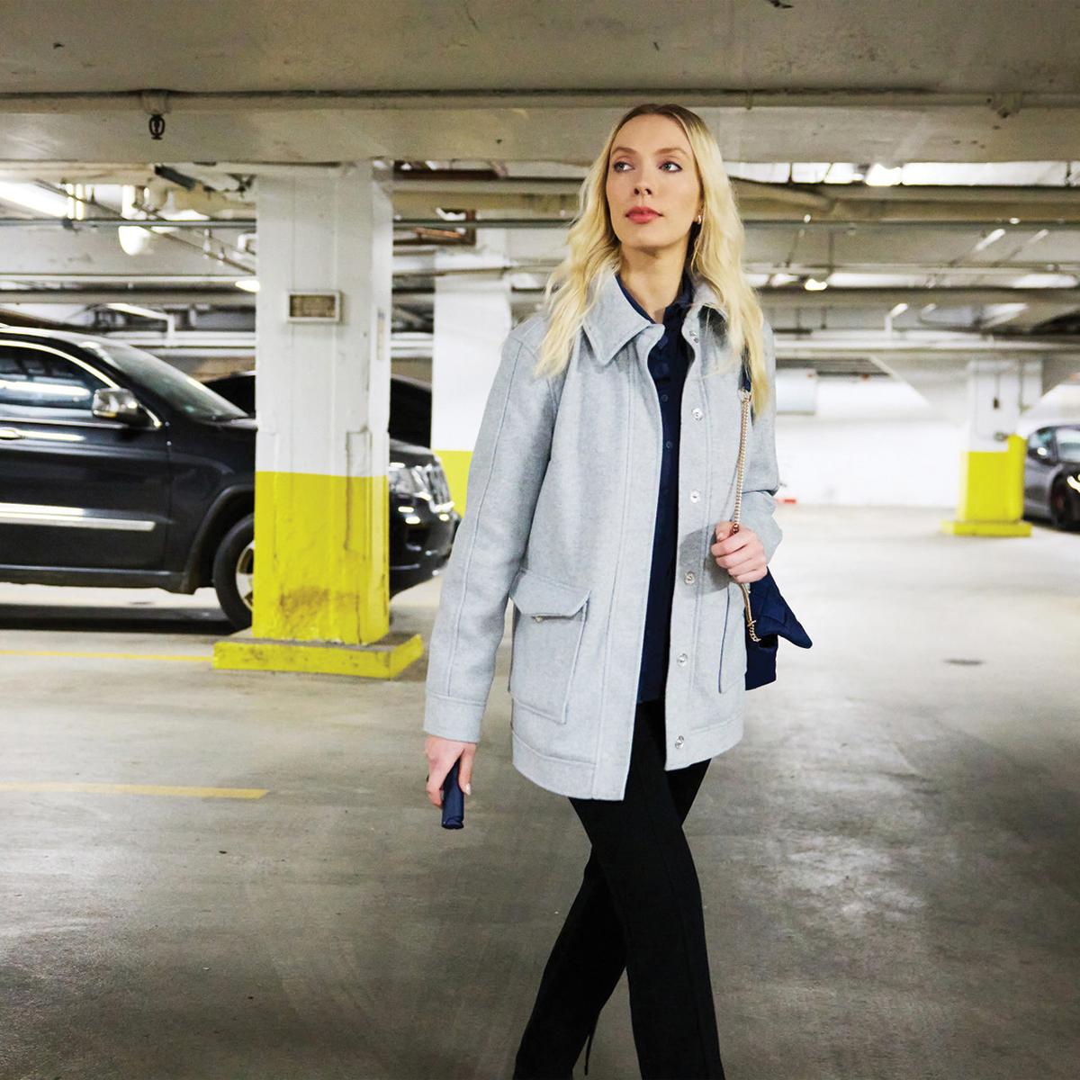 Sabre 2-In-1 Pepper Spray with Personal Alarm and Textured Case Black Picture of Security Equipment Corporation Sabre 2-in-1 pepper spray and personal alarm - Black