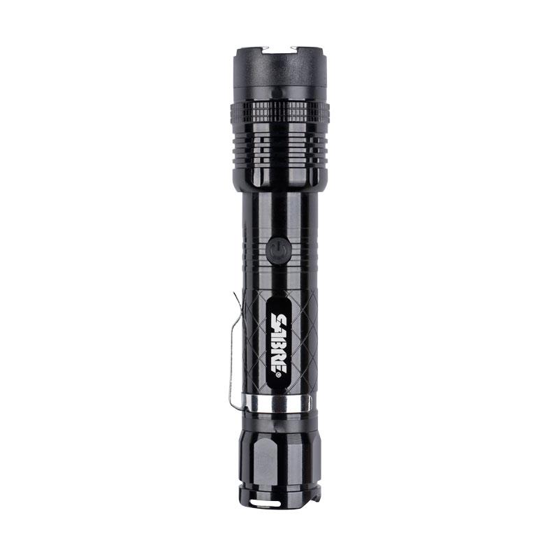 Sabre 1 Million Volt Stun Gun Flashlight Picture of Security Equipment Corporation Sabre 1 Million Volt Stun Gun with Flashlight