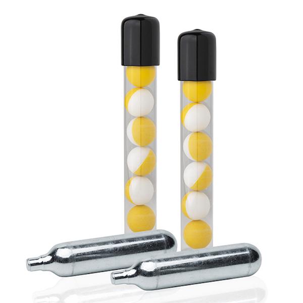 Picture of Security Equipment Corporation Sabre Pepper Spray Launcher Refill 14 Inert Projectiles + 2 CO2