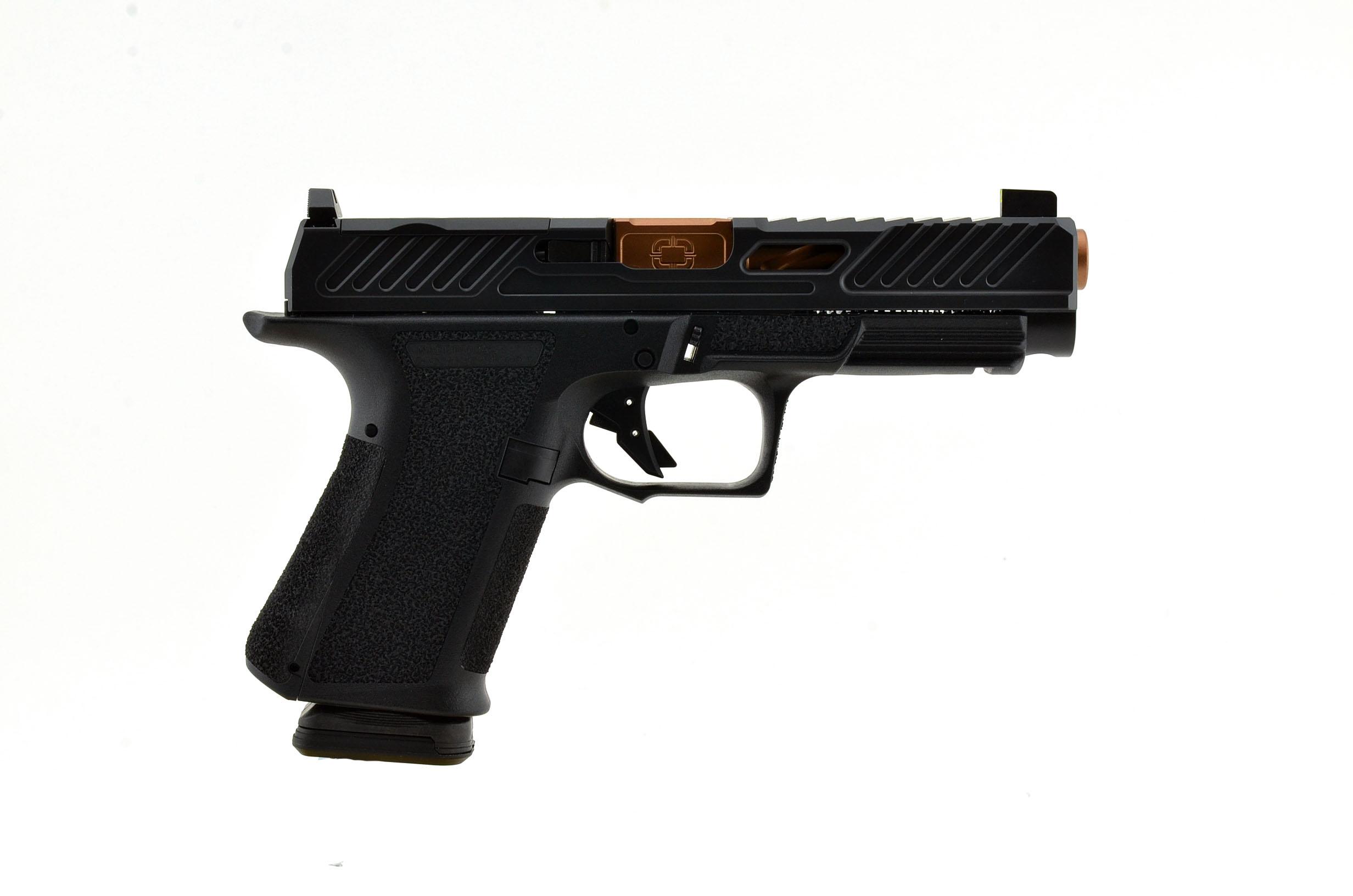 Shadow Systems Optics Ready MR920L Handgun 9mm Luger 15rd Magazine 4.5" Bronze Barrel Black Elite Slide