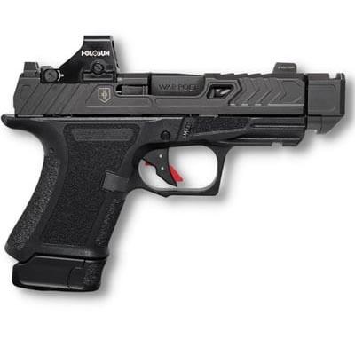 Shadow Systems CR920P War Poet Handgun 9mm Luger 13rd Magazines(2) 3.75" Fluted Black Barrel Holosun 507K