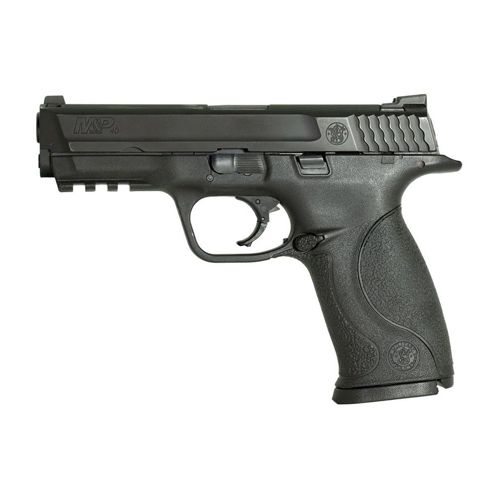 USED Smith & Wesson M&P 40 Full Size Handgun .40 S&W 15rd Magazine 4.25" Barrel Black MS Night Sights Picture of Smith & Wesson Law Enforcement Officer Buy Back M&P 40 FULL SIZE 15RD 4.25" BRL W/MS NS RST Me-DLC USED