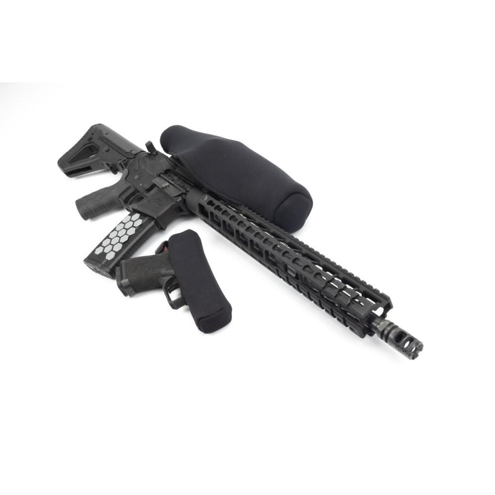 Scopecoat XP-6 Extreme Rifle Scope Covers 6mm Large 12.5"x42mm Black Picture of Sentry Products Group DBA Scopecoat SENTRY SCOPECOAT XP-6 LARGE 12.5X42MM BK