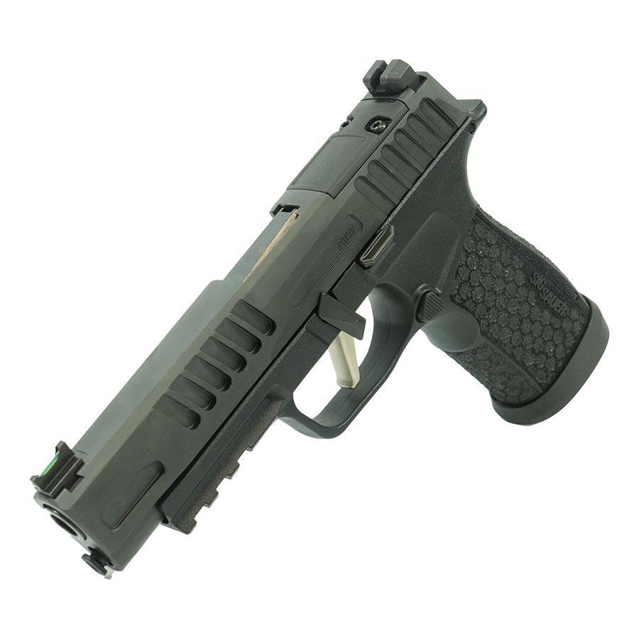 Sig Sauer P365 Fuse Handgun 9mm Luger 10rd Magazines(3) 4.3" Barrel LXG Front Optic Sight Picture of Sig Sauer P365 FUSE 9MM 4.3IN BLK FO FRONT W/ BLK REAR LXG GRIP (3) 10RD MAG