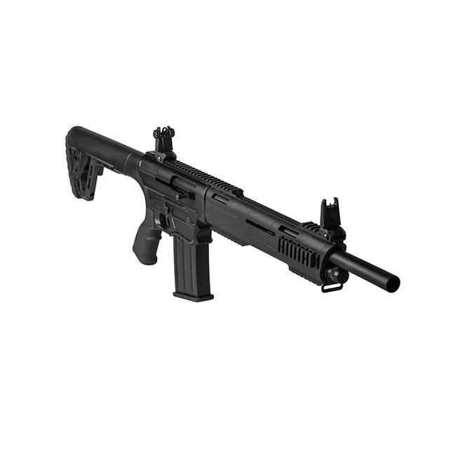 SDS Imports Tokarev TAR-12P Semi Auto Shotgun 12ga 5rd Magazine 18.5" Barrel Folding Sights Picture of SDS Arms SDS TAR 12P PUMP ACTION 12 GA SHOTGUN 18.5"BBL 5RD MAG FOLDING BUIS BLK