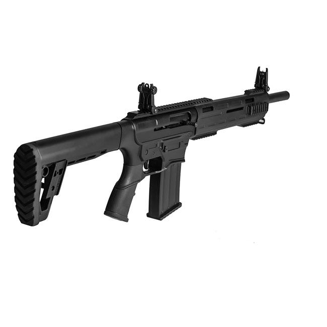 SDS Imports Tokarev TAR-12P Semi Auto Shotgun 12ga 5rd Magazine 18.5" Barrel Folding Sights Picture of SDS Arms SDS TAR 12P PUMP ACTION 12 GA SHOTGUN 18.5"BBL 5RD MAG FOLDING BUIS BLK