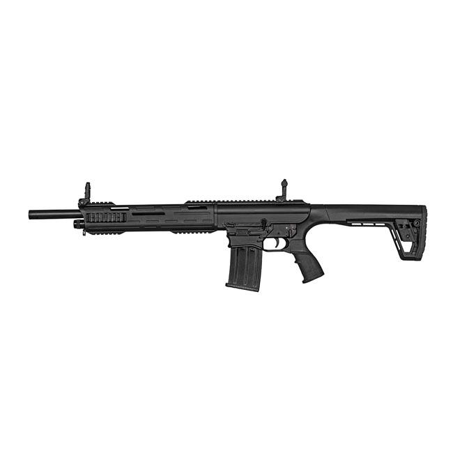 SDS Imports Tokarev TAR-12P Semi Auto Shotgun 12ga 5rd Magazine 18.5" Barrel Folding Sights Picture of SDS Arms SDS TAR 12P PUMP ACTION 12 GA SHOTGUN 18.5"BBL 5RD MAG FOLDING BUIS BLK