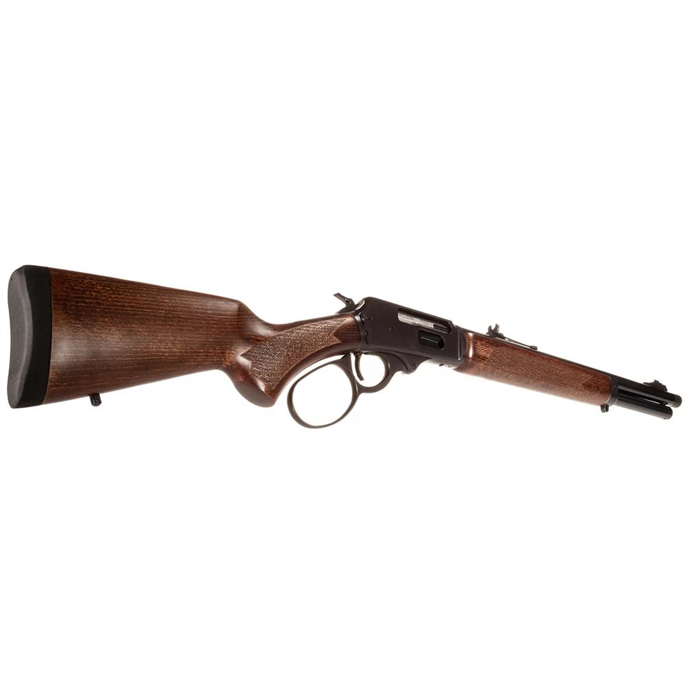 Rossi R95 Trapper Lever Action Rifle 357 Mag 8rd Capacity 16.5" Barrel Black Receiver/Walnut Stock Picture of Taurus InternationalInc - Rossi ROSSI R95 .357MAG 16.5'' 8-RDS BK/HW