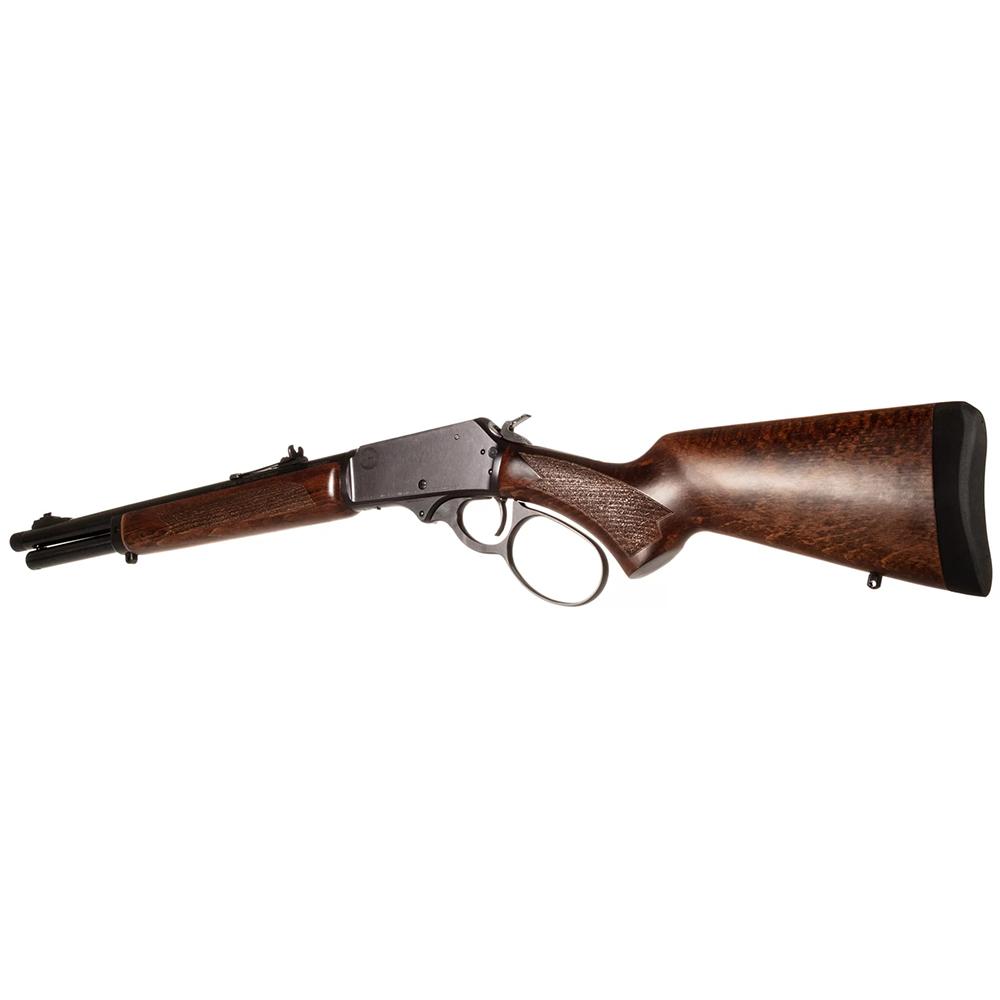Rossi R95 Trapper Lever Action Rifle 44 Rem Mag 8rd Capacity 16.5" Barrel Black Receiver/Walnut Stock Picture of Taurus InternationalInc - Rossi ROSSI R95 .44MAG 16.5'' 8-RDS BK/HW TRAPPER