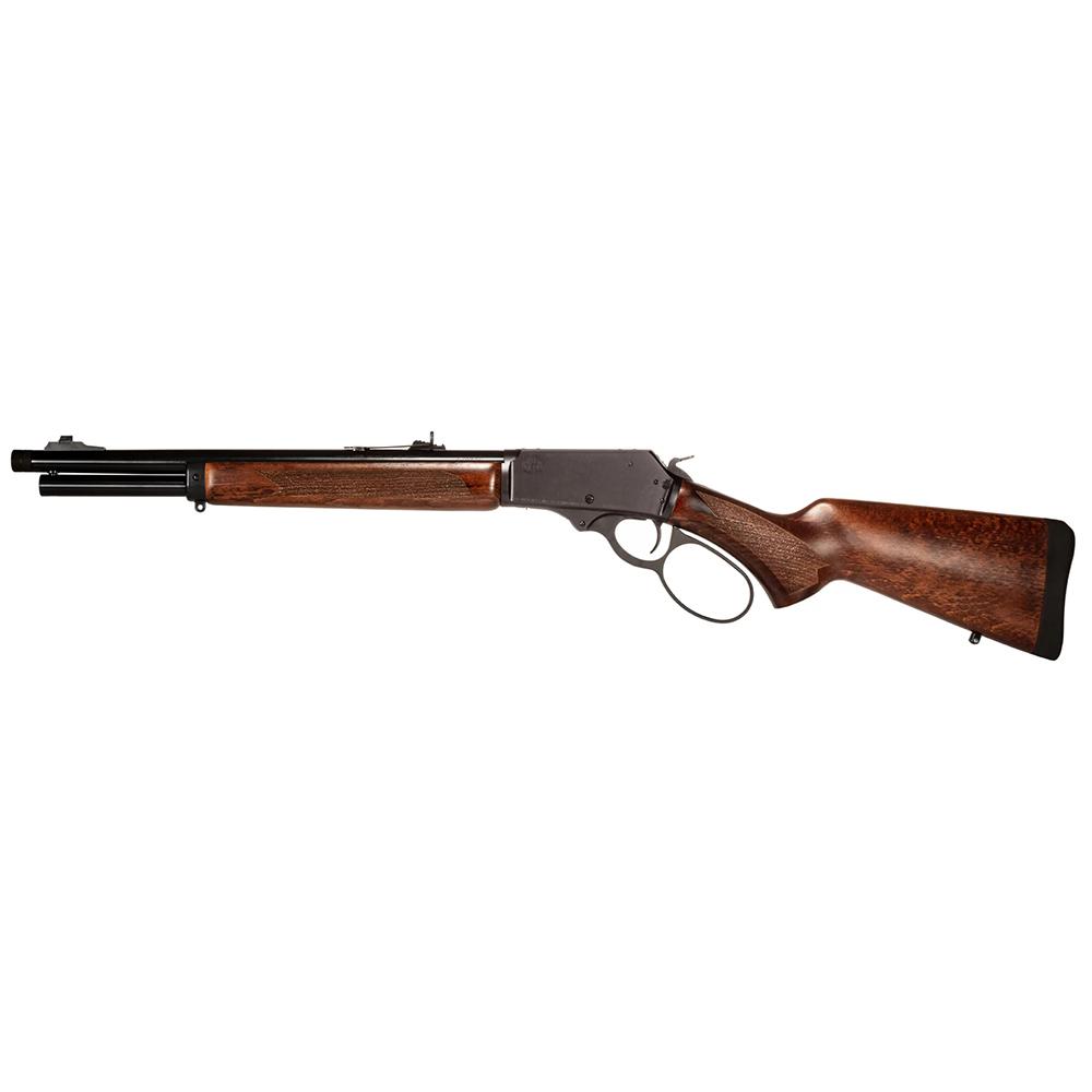 Rossi R95 Trapper Lever Action Rifle 45 Colt 8rd Capacity 16.5" Barrel Black Receiver/Walnut Stock Picture of Taurus InternationalInc - Rossi ROSSI R95 45 COLT 16.5'' 8-RDS BK/HW TRAPPER