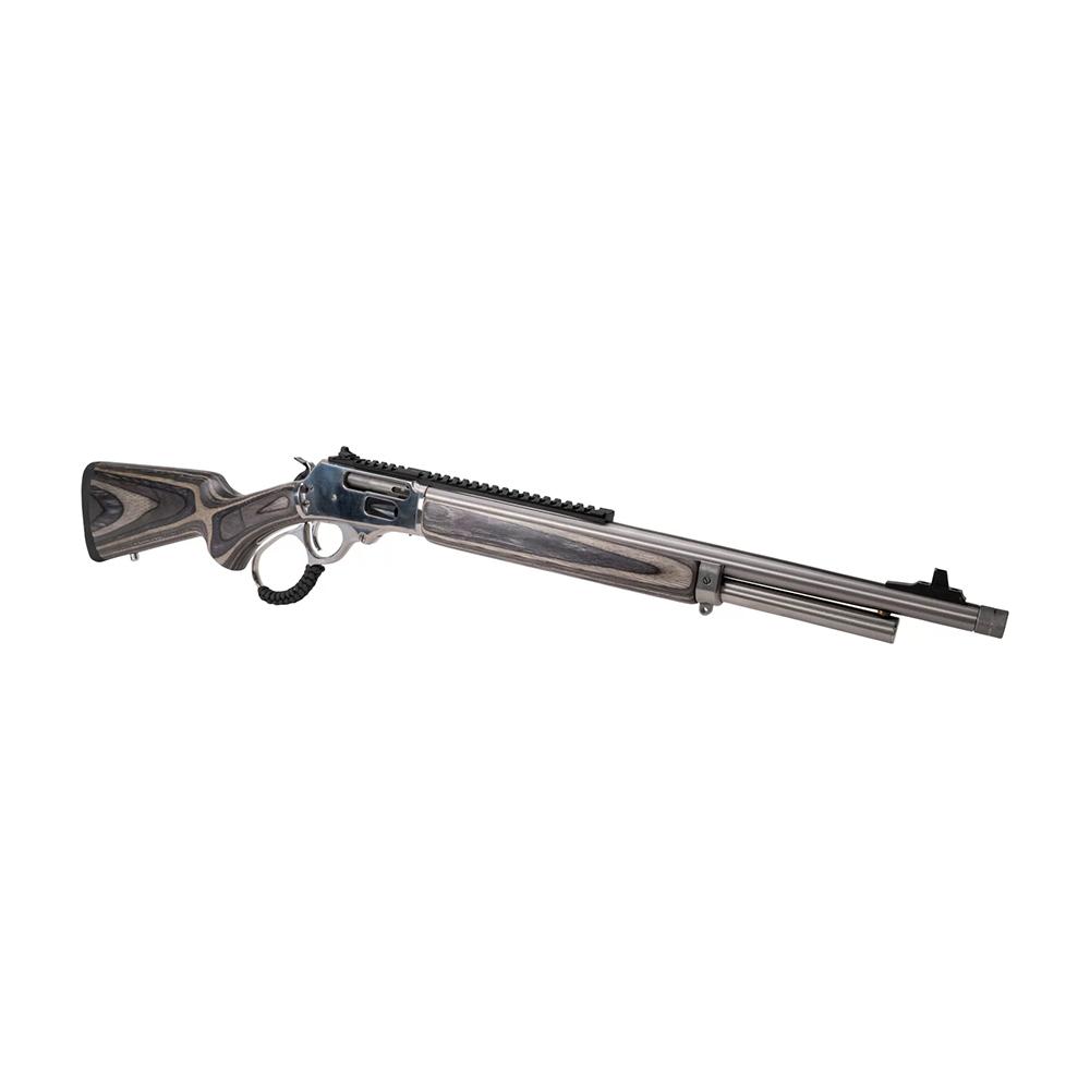 Rossi R95 Lever Action Rifle 357 Mag/38 Spl 8rd Capacity 18" Threaded Barrel Black Laminated Wood Stock Picture of Taurus InternationalInc - Rossi ROSSI R95 .357MAG 18'' 8-RDS SS/SS LAMINATED THR