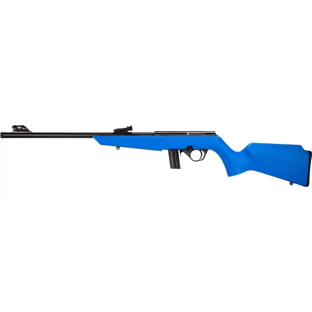 Rossi RB 22 Compact Rifle 22LR 10rd Magazine 16.5" Barrel Blue Picture of Taurus InternationalInc - Rossi RB 22LR BK/BK 16" 10 rds COMPACT Blue