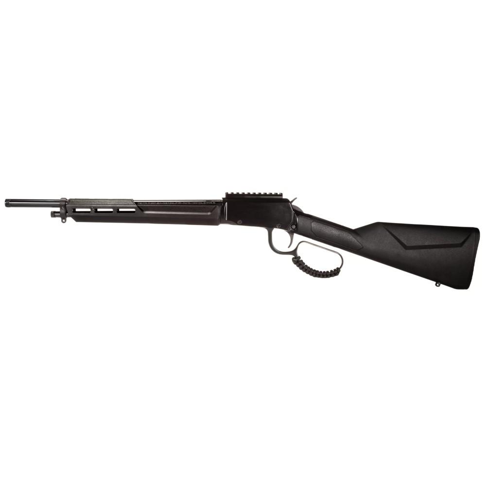 Rossi Rio Bravo Tactical Rifle .22 LR 10rd Magazine 16.5" Barrel Black Picture of Taurus InternationalInc - Rossi Taurus Rossi RIO BRAVO 22LR 16.5'' 10-RDS BK/BK SYN