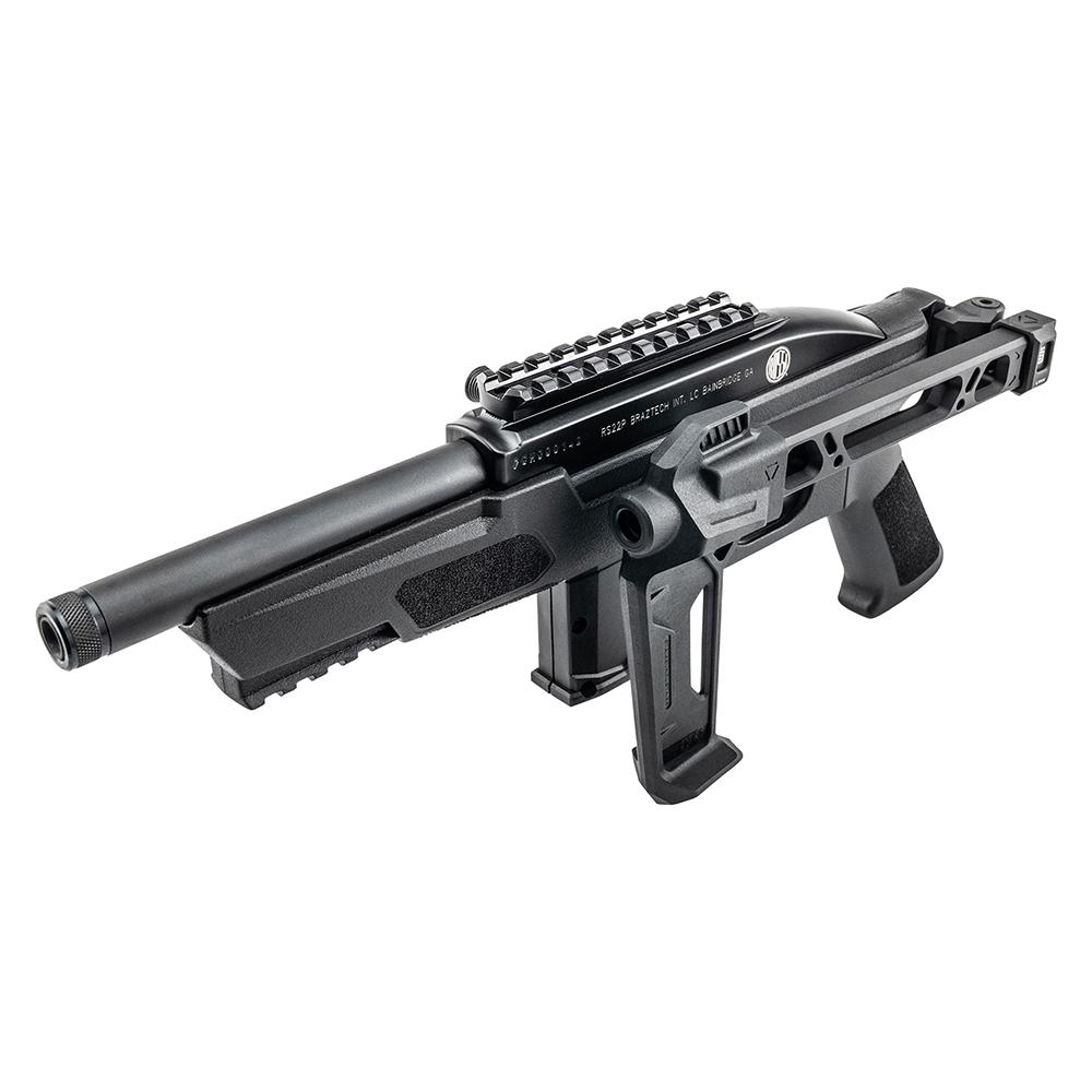 Rossi RS22 Pistol Brace Handgun .22 LR 10rd Magazine 6" Threaded Barrel AR Grip Black Picture of Taurus InternationalInc - Rossi ROSSI RS22 PISTOL BRACE RDY 22LR 10RDS 6" THRD BRL AR GRIP W/ STRK FSA