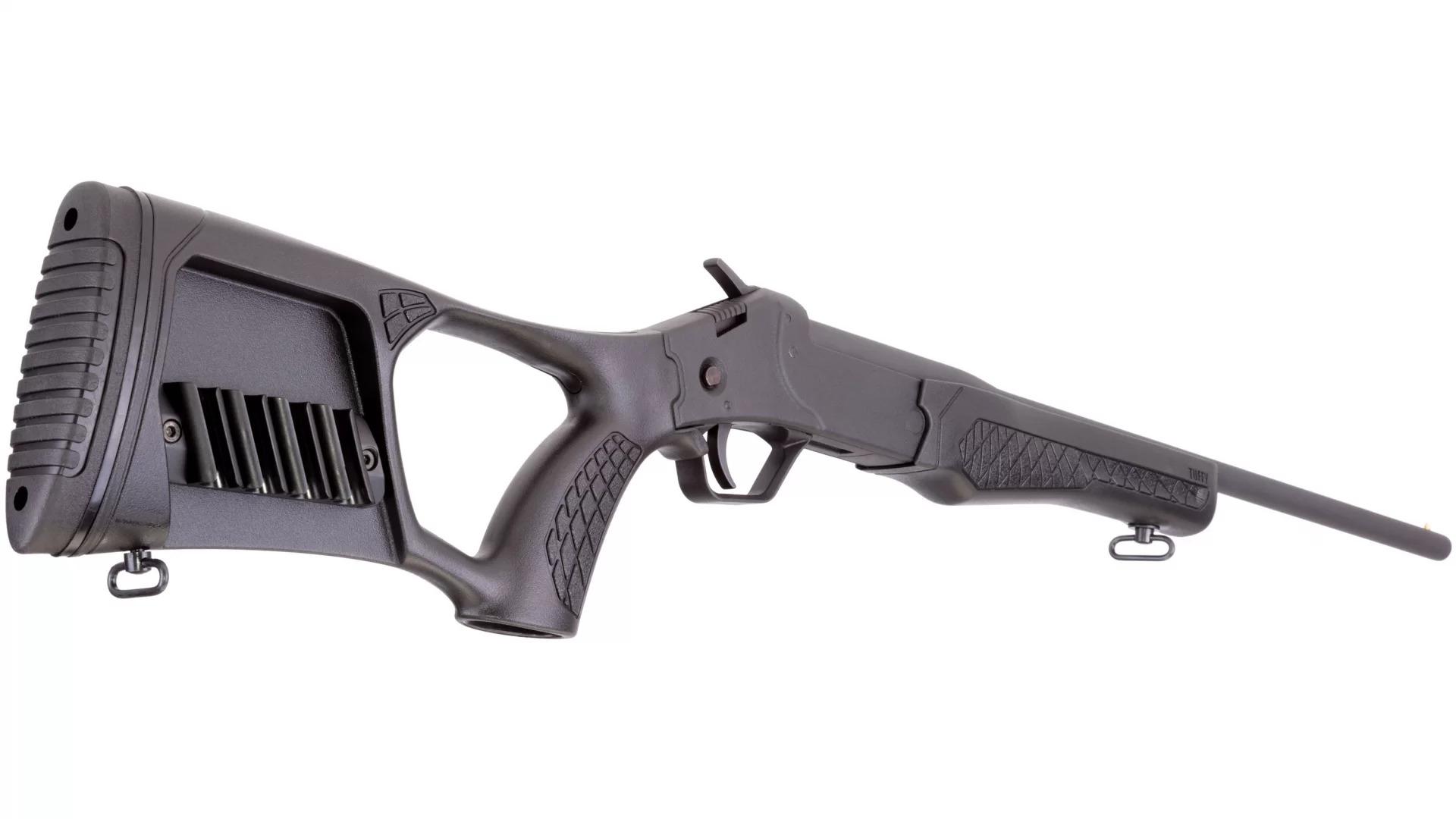 Rossi Poly Tuffy Single Shot Shotgun .410 1rd Capacity 18.5 Barrel Black Poly Stock Picture of Taurus InternationalInc - Rossi Single Shot Poly Tuffy 410GA 18.5" BK/BK Break-Action Shotgun