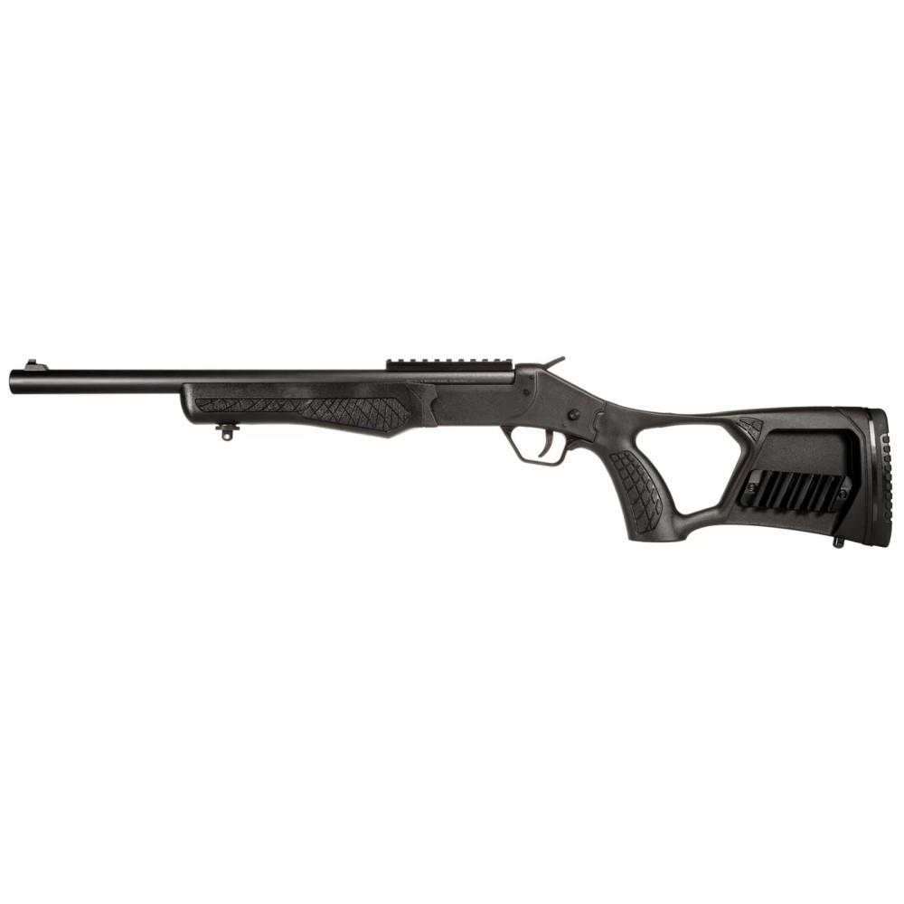 Rossi Poly Tuffy Survival Shotgun 410 ga 45 Colt 3" Chamber Single Shot 16" Barrel Black Picture of Taurus InternationalInc - Rossi Taurus Rossi SS POLY TUFFY SURVIVAL 410GA-45COLT 16'' BK