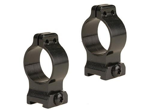Talley 30mm Screw-Lock Detachable Scope Rings - Black Satin High Picture of Talley Mounting Systems TALLEY 1" HIGH SCREW LOCK DETACHABLE RING