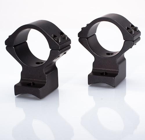 Talley Lightweight Alloy Scope Mount Combo Remington 700-721-722-725-40X 30mm High LA 20MOA - Black Anodized