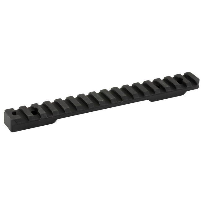 Talley Weatherby Mark-V Accumark Picatinny Rail for Non-Magnum 6 Lug Black Standard MOA Picture of Talley Mounting Systems Talley Picatinny Base for Weatherby Lightweight Non-Magnum 6 LUG