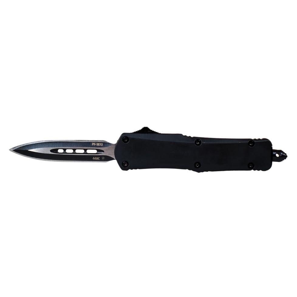 Templar Knife Small Black Rubber Knife 2-3/4" Dagger Blade Black Picture of Templar Knife Templar Knives Small Black Rubber Dagger Black