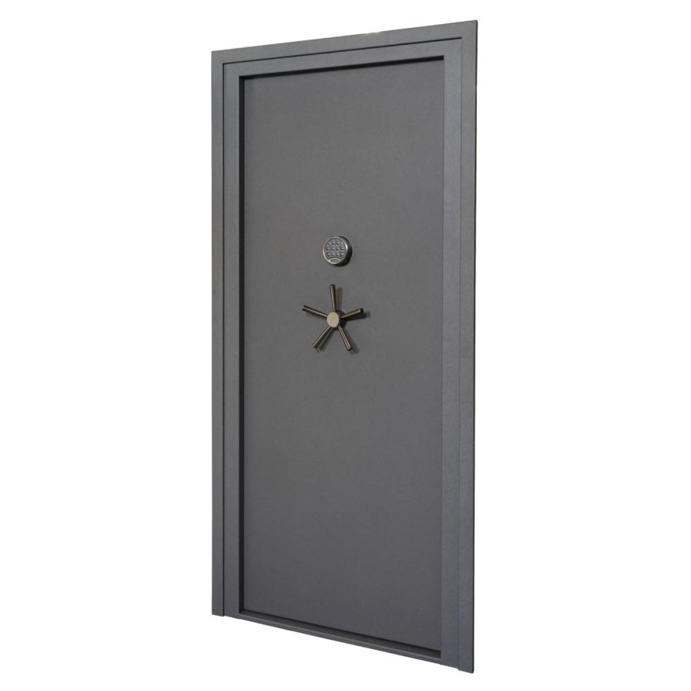 SnapSafe Premium Vault Door 36" x 81" Dark Grey
