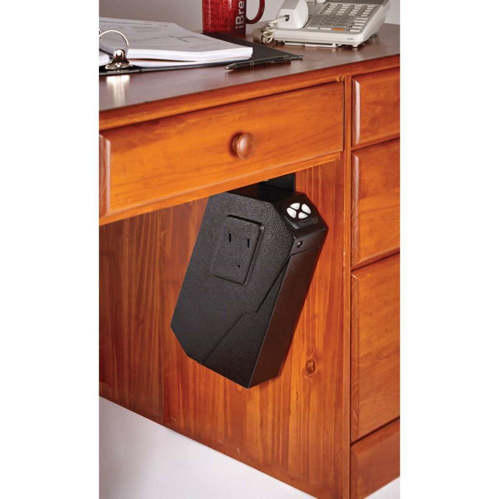 SnapSafe Drop Box Keypad Vault Black Picture of Snap Safe SNAPSAFE DROP BOX KEYPAD VAULT