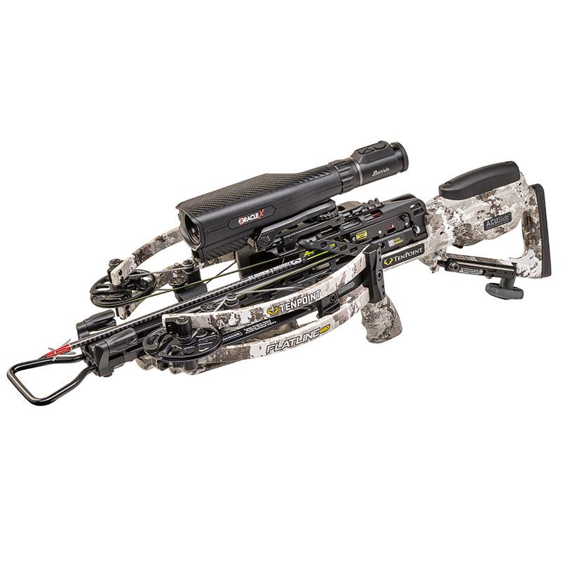 Tenpoint Flatline 460 Oracle ACUslide Crossbow 460fps with Burris Oracle Scope Picture of Tenpoint Crossbow Technologies Tenpoint Crossbow Flatline 460 Oracle ACUslide Burris Oracle Scope