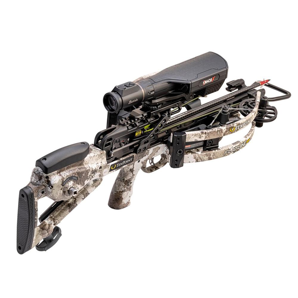 Tenpoint Flatline 460 Oracle ACUslide Crossbow 460fps with Burris Oracle Scope