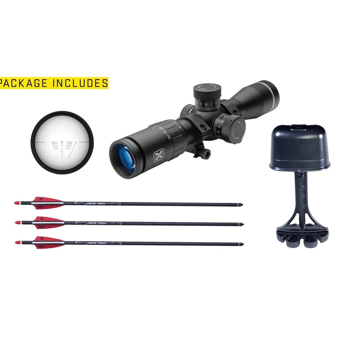 Picture of Tenpoint Crossbow Technologies TenPoint TX 440 ACUslide MAXX EVO-X Elite Black Scope Moss Green