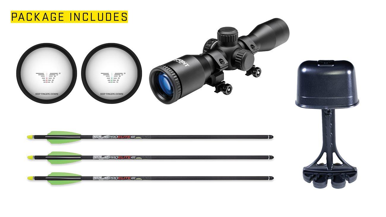 Picture of Tenpoint Crossbow Technologies TenPoint Titan 400 ACUdraw Silent Pro-View 400 Scope Vektra