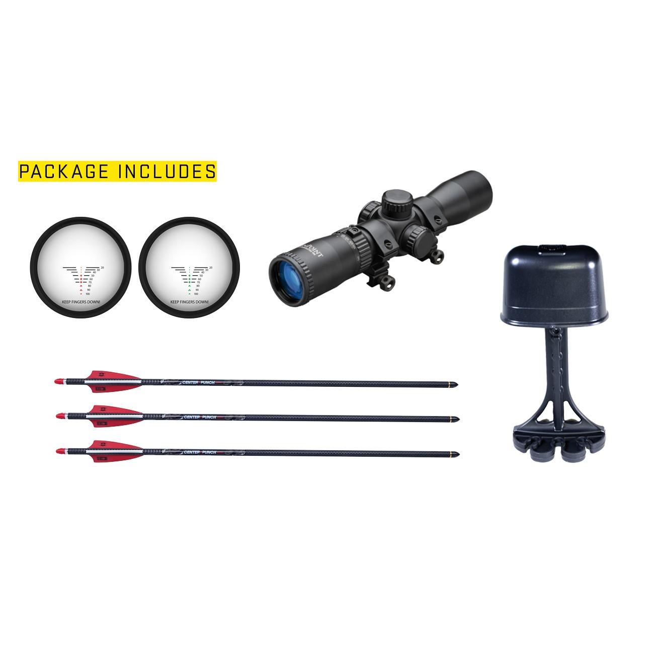 Tenpoint TRX 26 Compact Crossbow ACUslide MAXX RangeMaster 100 Scope Vektra Picture of Tenpoint Crossbow Technologies Tenpoint TRX 26 ACUslide MAXX RangeMaster 100 Camo Scope