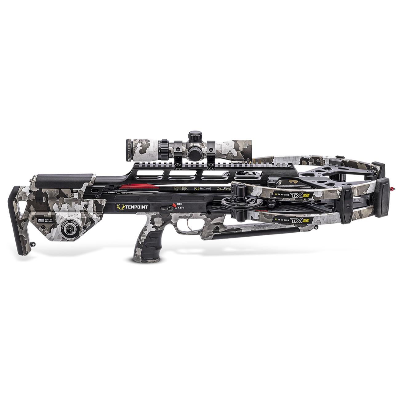 Tenpoint TX 28 Crossbow ACUslide MAXX RangeMaster 100 Vektra Scope Picture of Tenpoint Crossbow Technologies Tenpoint TX 28 ACUslide MAXX RangeMaster 100 Vektra Scope