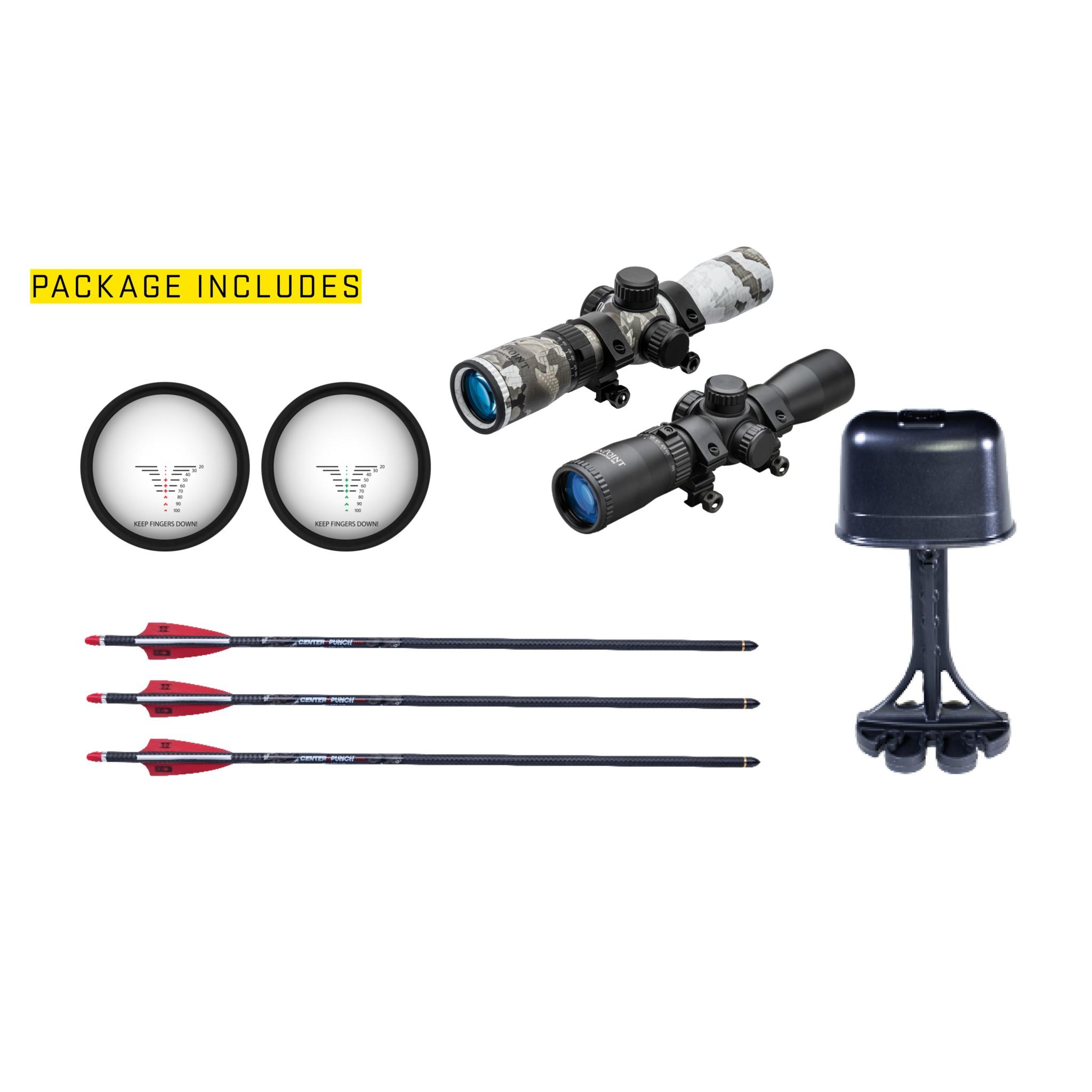 Tenpoint TX 28 Crossbow ACUslide MAXX RangeMaster 100 Vektra Scope Picture of Tenpoint Crossbow Technologies Tenpoint TX 28 ACUslide MAXX RangeMaster 100 Vektra Scope