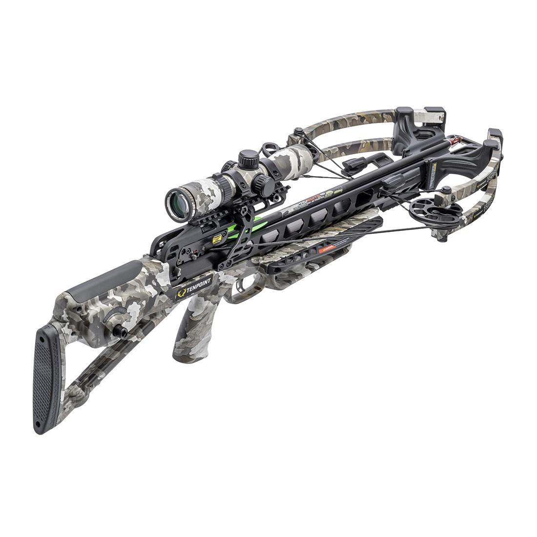 Tenpoint Turbo X Crossbow ACUslide RangeMaster 100 Vektra Camo Scope