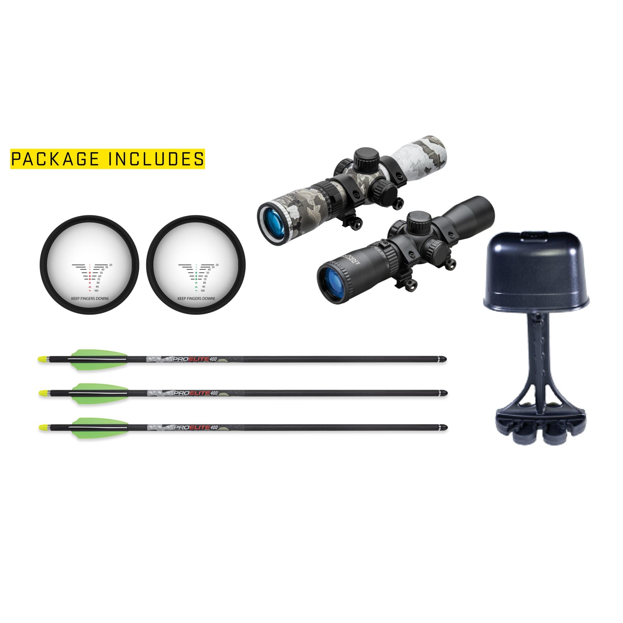 Tenpoint Turbo X Crossbow ACUslide RangeMaster 100 Vektra Camo Scope Picture of Tenpoint Crossbow Technologies Tenpoint Turbo X ACUslide RangeMaster 100 Camo Scope