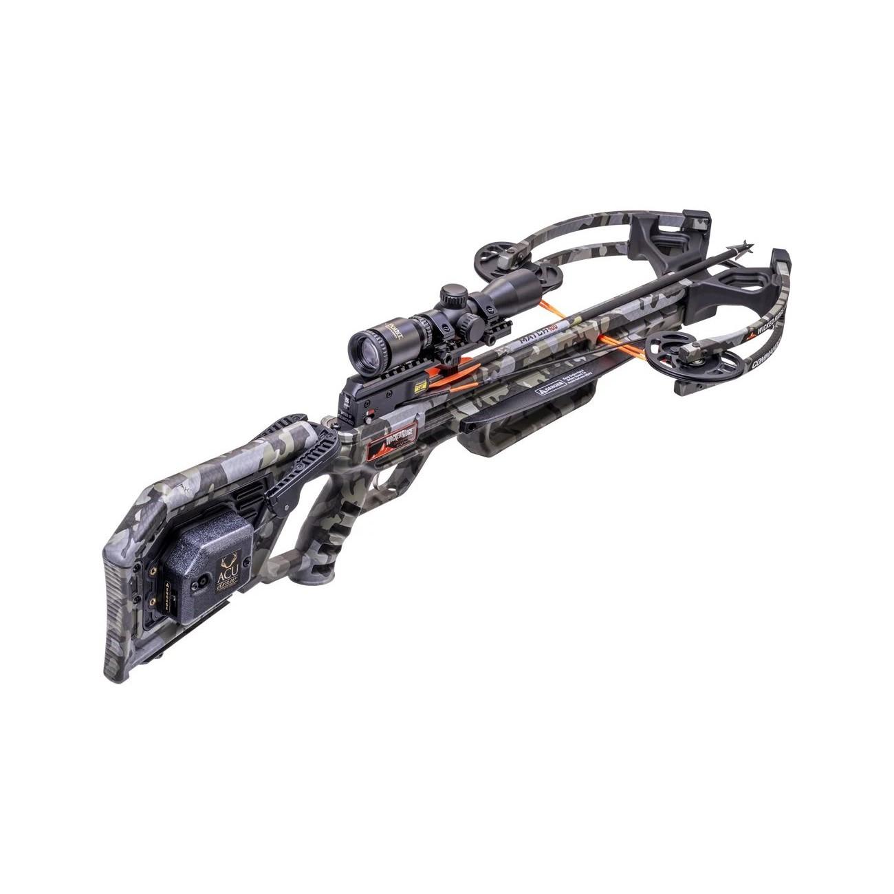 Wicked Ridge Commander M1 Crossbow ACUdraw Multi-Line Scope Peak Camo Picture of Tenpoint Crossbow Technologies Wicked Commander M1 ACUdraw Multi-Line Scope Peak Camo