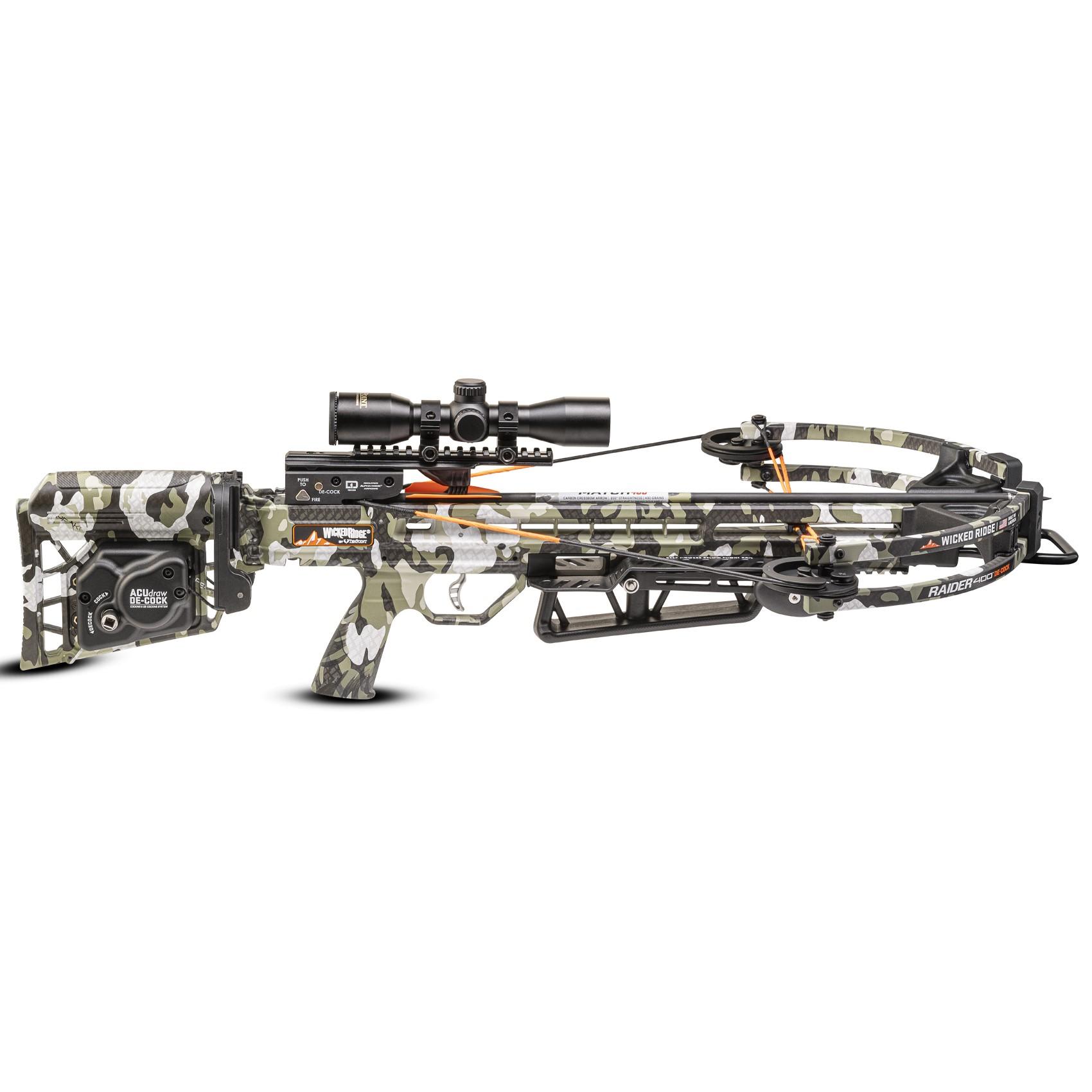 BLEMISHED Wicked Invader M1 ACUdraw Pro-View 400 Scope Peak XT BLEM Picture of Tenpoint Crossbow Technologies Wicked Invader M1 ACUdraw Pro-View 400 Scope Peak XT BLEM