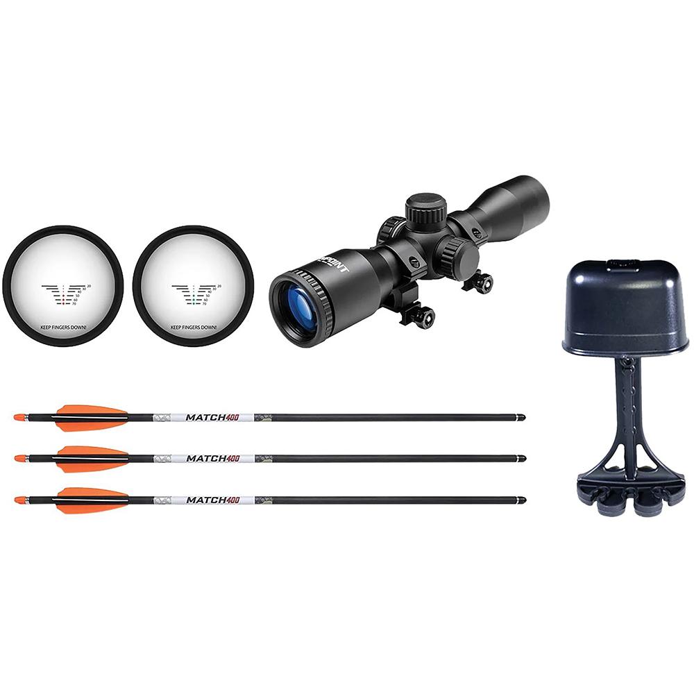 Tenpoint Wicked Ridge Invader M1 ACUdraw Pro-View 400 Scope Peak XT Picture of Tenpoint Crossbow Technologies Wicked Invader M1 ACUdraw Pro-View 400 Scope Peak XT