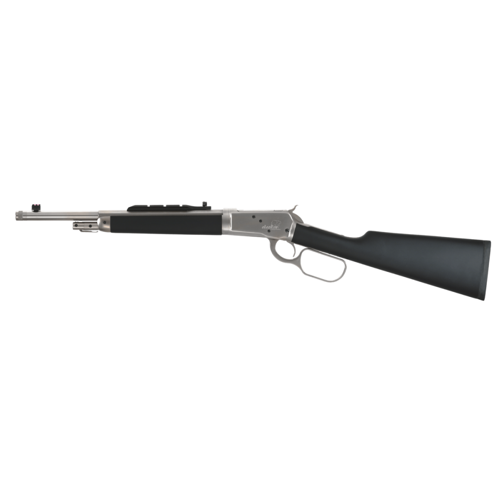 Taylor's 1892 Alaskan Chrome Rifle .357 Mag 5rd Capacity 16" 5/8x24 Threaded Barrel Black Picture of Taylor's & Company Firearms TAYLOR 1892 ALASKAN CHROME 16in .357MAG THREADED 5rd