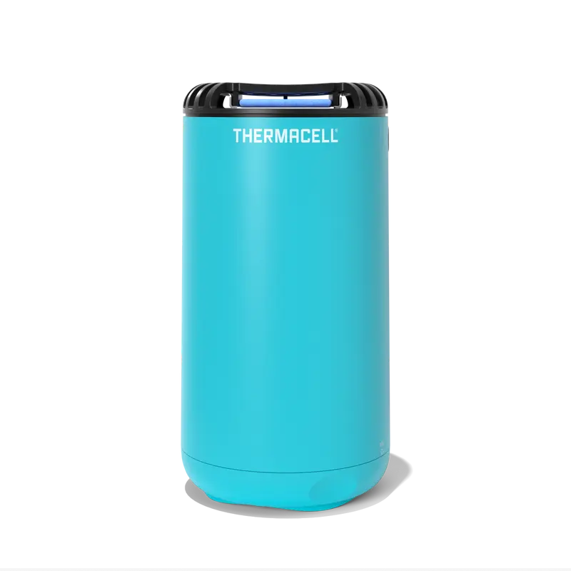 Thermacell Patio Shield Mosquito Repeller Blue Picture of Thermacell Repellents Inc. Thermacell Patio Shield Halo Mini Repeller Blue