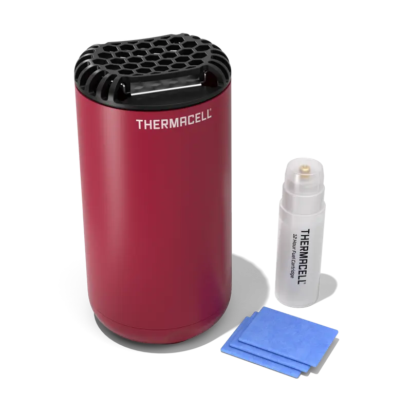 Thermacell Patio Shield Mosquito Repeller Magenta Picture of Thermacell Repellents Inc. Thermacell Patio Shield Mosquito Repeller - Magenta