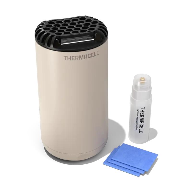 Thermacell Patio Shield Mosquito Repeller Linen Picture of Thermacell Repellents Inc. Thermacell Patio Shield Mosquito Repeller - Linen