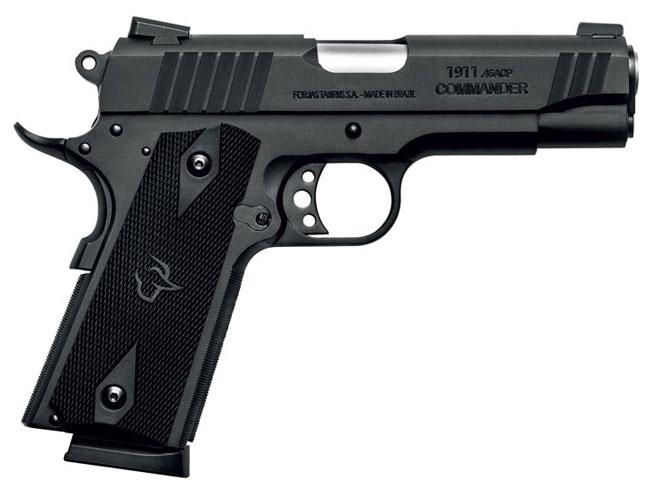 1911 Commander 45ACP BK/BK 4.25"" 2x8 Picture of Taurus International Inc. 1911 Commander 45ACP BK/BK 4.25" 1x8