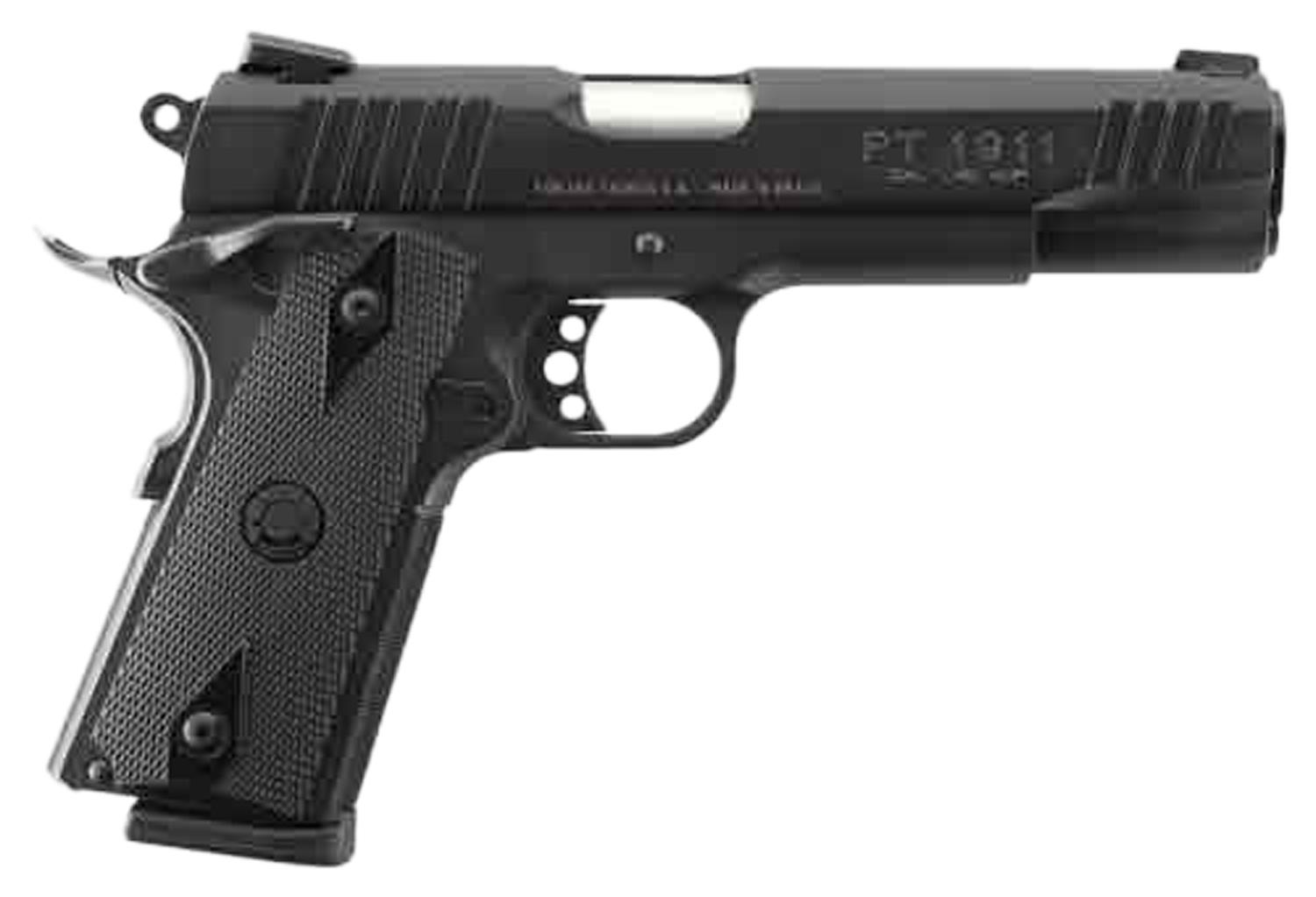 Taurus 1911 Handgun .45 ACP 8rd Magazine 5" Barrel Matte Black Finish Picture of Taurus International Inc. PT1911 .45ACP BK/BK 5?? 1x8