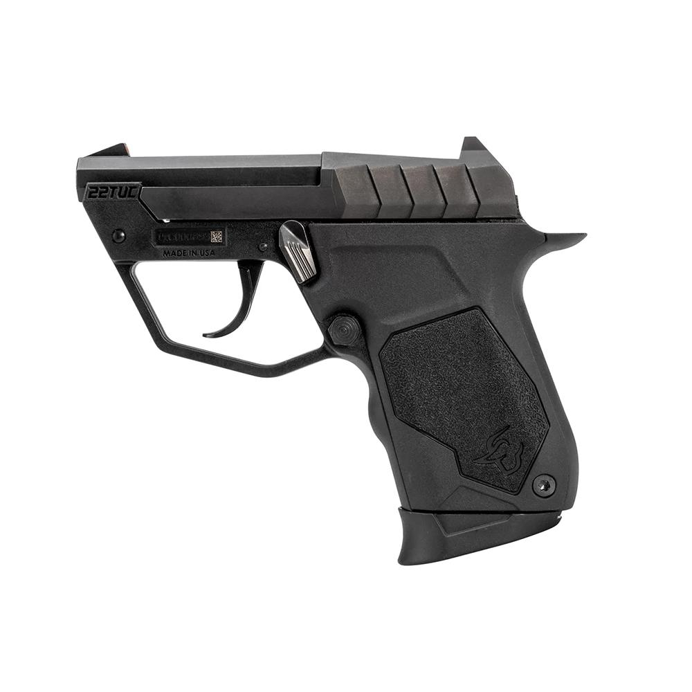 Taurus 22 Tuc Black Handgun .22 LR 9rd Magazine 2.5" Barrel Black Picture of Taurus International Inc. TAURUS 22TUC 22 LR BK/BK 3'' 1x9 RDS