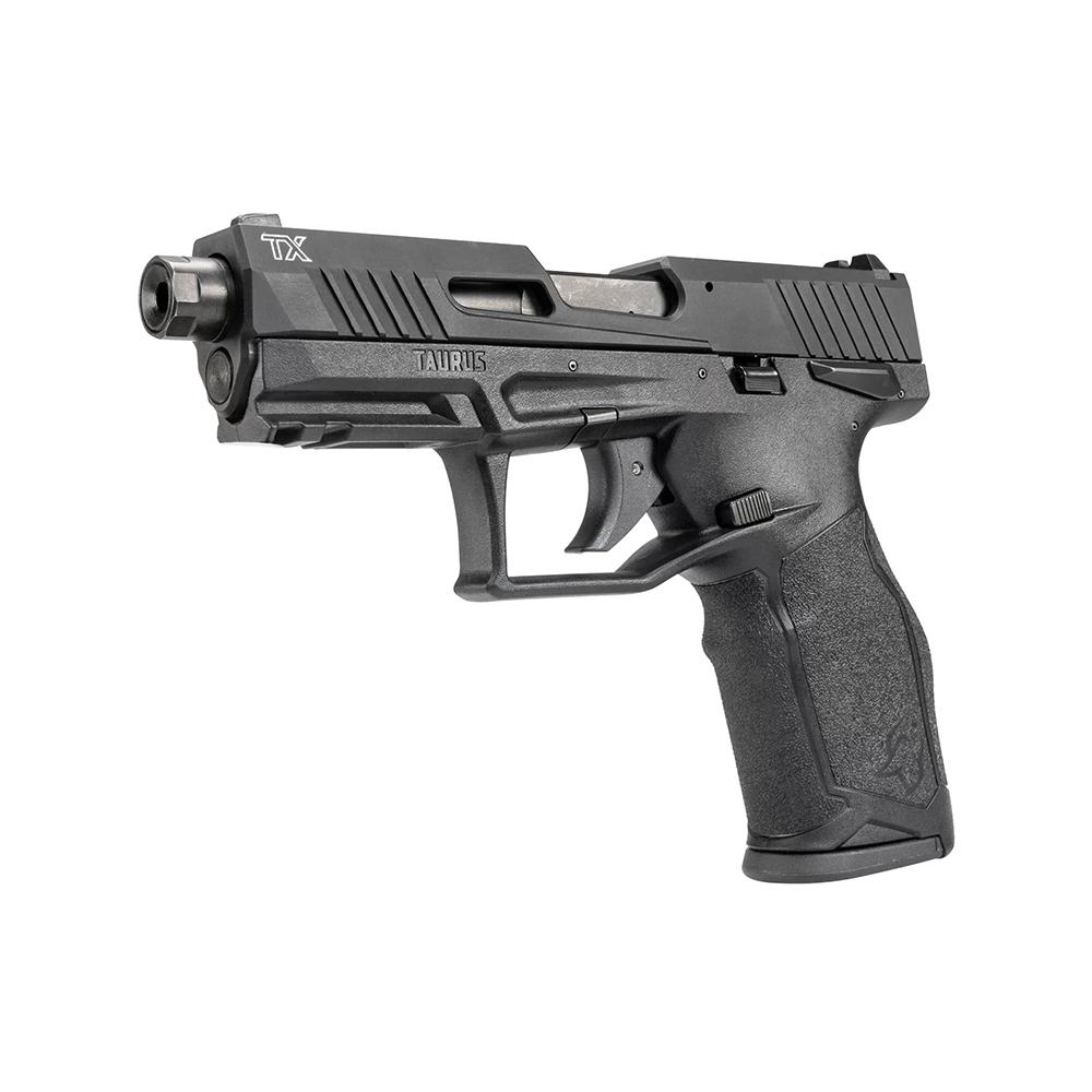 Taurus TX22 Handgun .22 LR 16&22rd Magazines 4.6" Threaded Barrel Black Slide/Black Frame Picture of Taurus International Inc. TAURUS 2TX 22 22LR 4.1'' BK/BK 1x16 1x22RDS