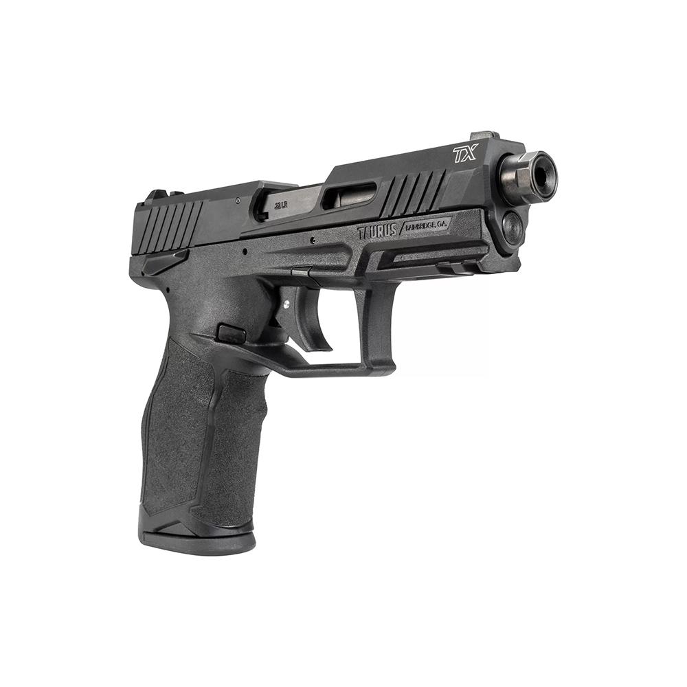 Taurus 2TX22 Handgun .22 LR 15rd Magazines(2) 4.1" Barrel Black Slide/Black Frame Picture of Taurus International Inc. TAURUS 2TX 22 22LR 4.6'' BK/BK 2x15RDS