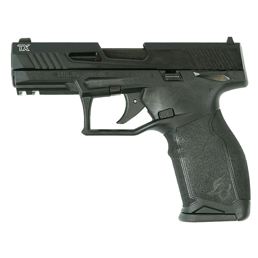 Taurus TX22 Handgun .22 LR 10rd Magazines(2) 4.1" Barrel Black Slide/Black Frame Picture of Taurus International Inc. TAURUS 2TX 22 22LR 4.1'' BK/BK NON-THREAD 2x10RDS
