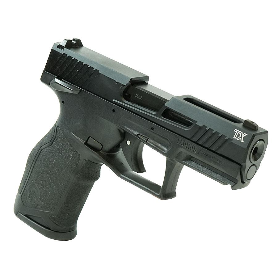 Taurus TX22 Handgun .22 LR 10rd Magazines(2) 4.1" Barrel Black Slide/Black Frame Picture of Taurus International Inc. TAURUS 2TX 22 22LR 4.1'' BK/BK NON-THREAD 2x10RDS