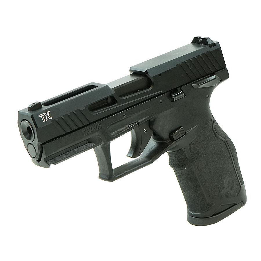 Taurus TX22 Handgun .22 LR 10rd Magazines(2) 4.1" Barrel Black Slide/Black Frame Picture of Taurus International Inc. TAURUS 2TX 22 22LR 4.1'' BK/BK NON-THREAD 2x10RDS